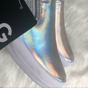 guess holographic shoes